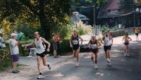 Marathonlauf EM 2002 Potsdam Erfrischungsstelle